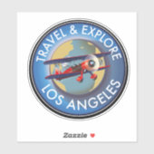 Reis verken Los Angeles logo Sticker (Vel)