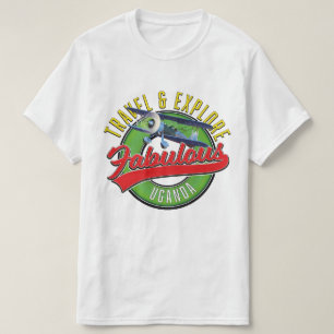 Reis Verken Prachtig Oeganda T-shirt