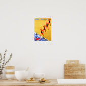 Reis Vintage Australië Poster (Keuken)
