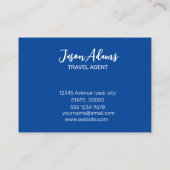 Reis Visitekaartje (Achterkant)