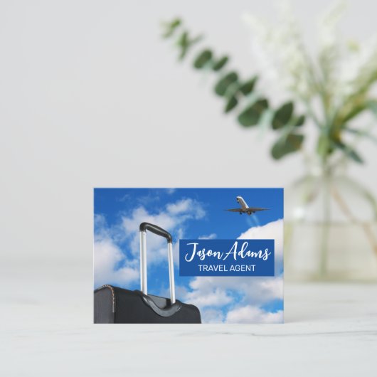 Reis Visitekaartje (Staand voorkant)