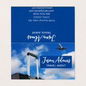 Reis Visitekaartje (Buitenkant ongevouwen)