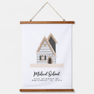 Reis voor medische training op aangepast huis hangend wandkleed