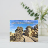 Reis voorbij de bocht briefkaart (Staand voorkant)