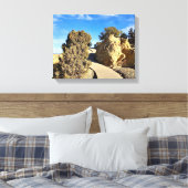 Reis voorbij de bocht  canvas afdruk (Insitu (Slaapkamer))