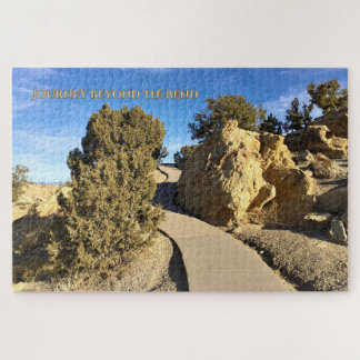 Reis voorbij de bocht - stille Ember-puzzels Legpuzzel