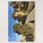 Reis voorbij de bocht - stille Ember-puzzels Legpuzzel (Verticaal)