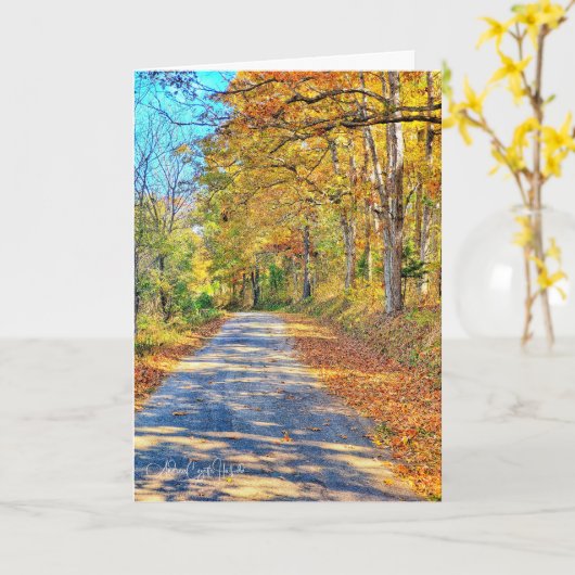 Reis Vooruit Kaart (Gele Bloem)