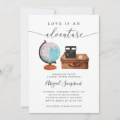 Reis Vrijgezellenfeest Love is een avontuur Kaart (Voorkant)