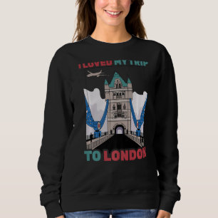 Reis waar ik van hield... naar London Airplane Tou Trui