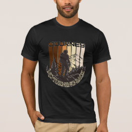 Reis-wandelt-shirt zonder terug | Avontuur T-shirt