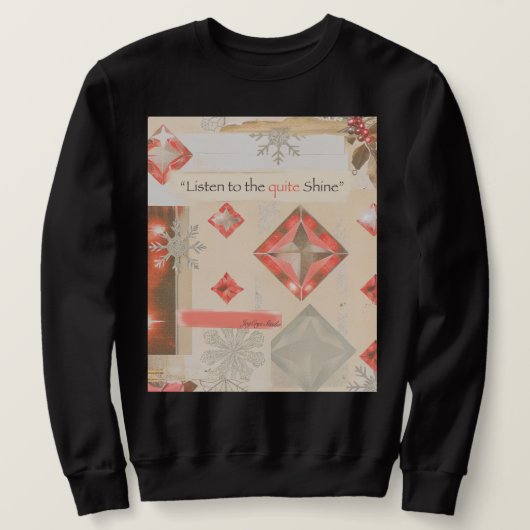 Reis & Warm Licht – Sweatshirt (Design voorkant)