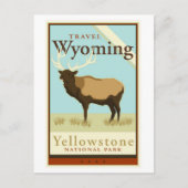 Reis Wyoming Briefkaart (Voorkant)