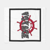 Reis, zee fleece deken (Voorkant (Horizontaal))