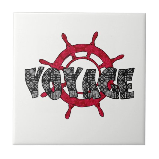 Reis, zee tegeltje (Voorkant)