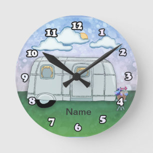Reisaanhanger ronde klok
