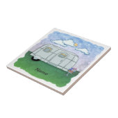 Reisaanhanger tegeltje (Zijkant)