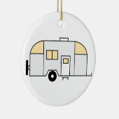 Reisaanhangwagen Keramisch Ornament (Rechts)