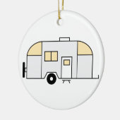Reisaanhangwagen Keramisch Ornament (Links)
