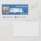 Reisaanhangwagen RV/Camping Cards Visitekaartje (Voorkant / Achterkant)