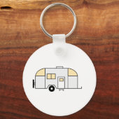Reisaanhangwagen Sleutelhanger (Voorkant)