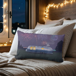 Reisaanhangwagen Zilveren RV & Nacht Sky Kussen