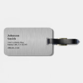 Reisaccessoire Custom School Koffer Rugzak Bagagelabel (Achterkant horizontaal)