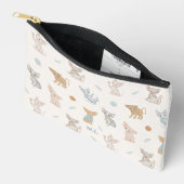 Reisaccessoires met Sphynx-kattenpatroon en eigen Etui (Open)