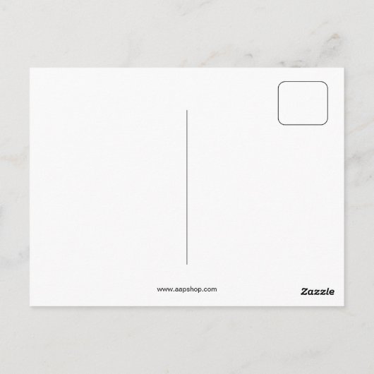 Reisadvertentie met de Reisstijl Golf van de jaren Briefkaart (Achterkant)