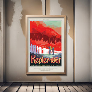 Reisadvertentie uit de Science Fiction, Planeet Ke Poster