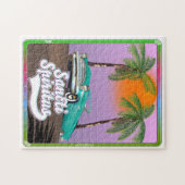 reisaffiche sancti spiritus Cuba. Legpuzzel (Horizontaal)
