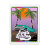 reisaffiche sancti spiritus Cuba. Magneet (Verticaal)