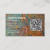 Reisagent Bezoek Kaart Visitekaartje (Voorkant)