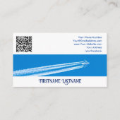 Reisagent dreamy sky sailing marina sunset visitekaartje (Achterkant)