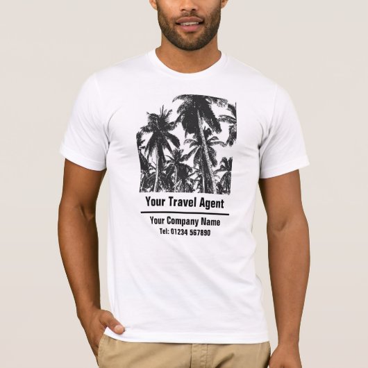 Reisagent of reisadviseur, reisorganisatie t-shirt (Voorkant)