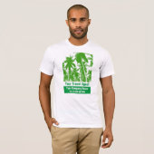 Reisagent om te personaliseren t-shirt (Voorkant volledig)