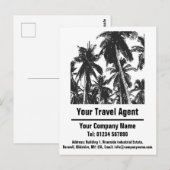 Reisagent Ontwerp om te personaliseren Briefkaart (Voorkant / Achterkant)