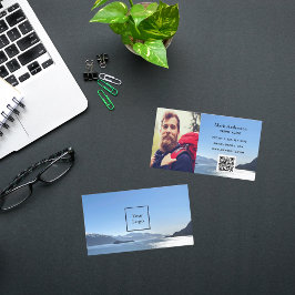 Reisagent vakantie toeristische foto visitekaartje