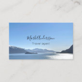Reisagent vakantie visitekaartje (Voorkant)