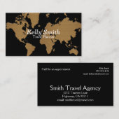 Reisagent Visitekaartje (Voorkant / Achterkant)