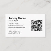 Reisagent Visitekaartje (Voorkant)