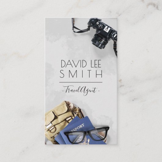 Reisagent Visitekaartje (Voorkant)