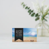 Reisagent Visitekaartje (Staand voorkant)