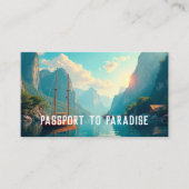 Reisagent Visitekaartje (Voorkant)