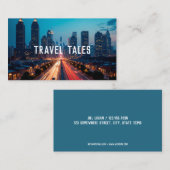 Reisagent Visitekaartje (Voorkant / Achterkant)