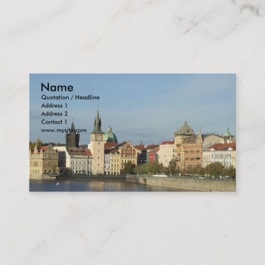 Reisagent Visitekaartje Europe (Voorkant)
