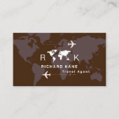 Reisagent Visitekaartje voor hem (Voorkant)