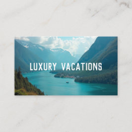 Reisagent voor aangepaste scancode visitekaartje