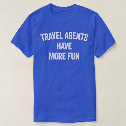 REISAGENTEN HEBBEN MEER VORM T-SHIRT (Design voorkant)