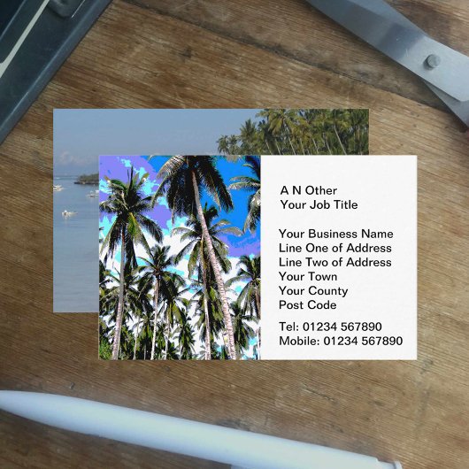 Reisagenten Visitekaartje